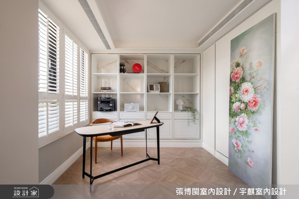 屋主夫妻帶著孩子入住58坪新居，他們嚮往優雅又簡潔的