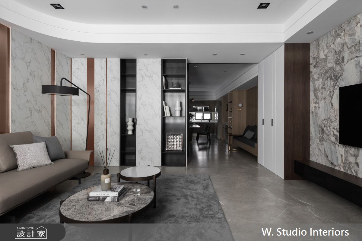 事業有成、好客且熱愛彈琴與名畫的屋主夫妻，委託設計