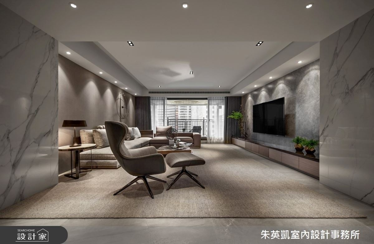 三代同堂的居住夢想,經由設計總監朱英凱的重新彙整下