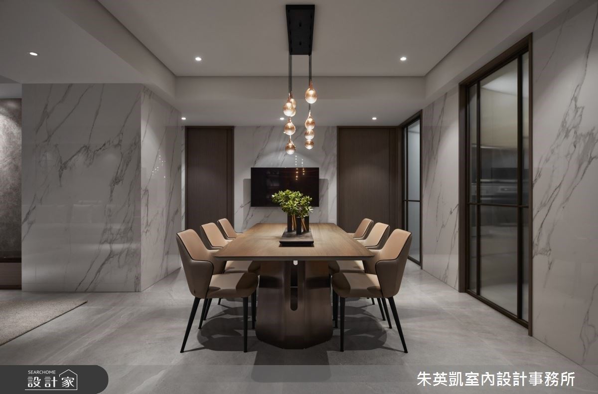 三代同堂的居住夢想,經由設計總監朱英凱的重新彙整下