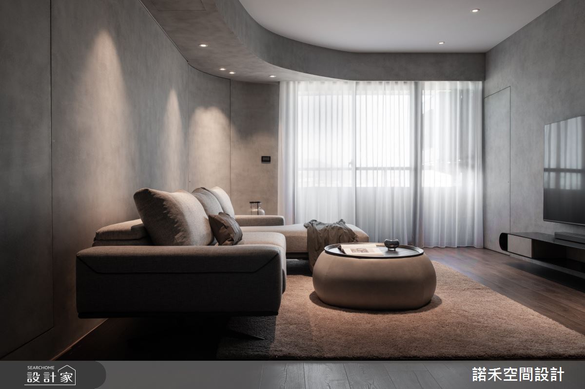 此案為33坪老屋翻新,諾禾空間設計 張家翰、謝崇孝兩