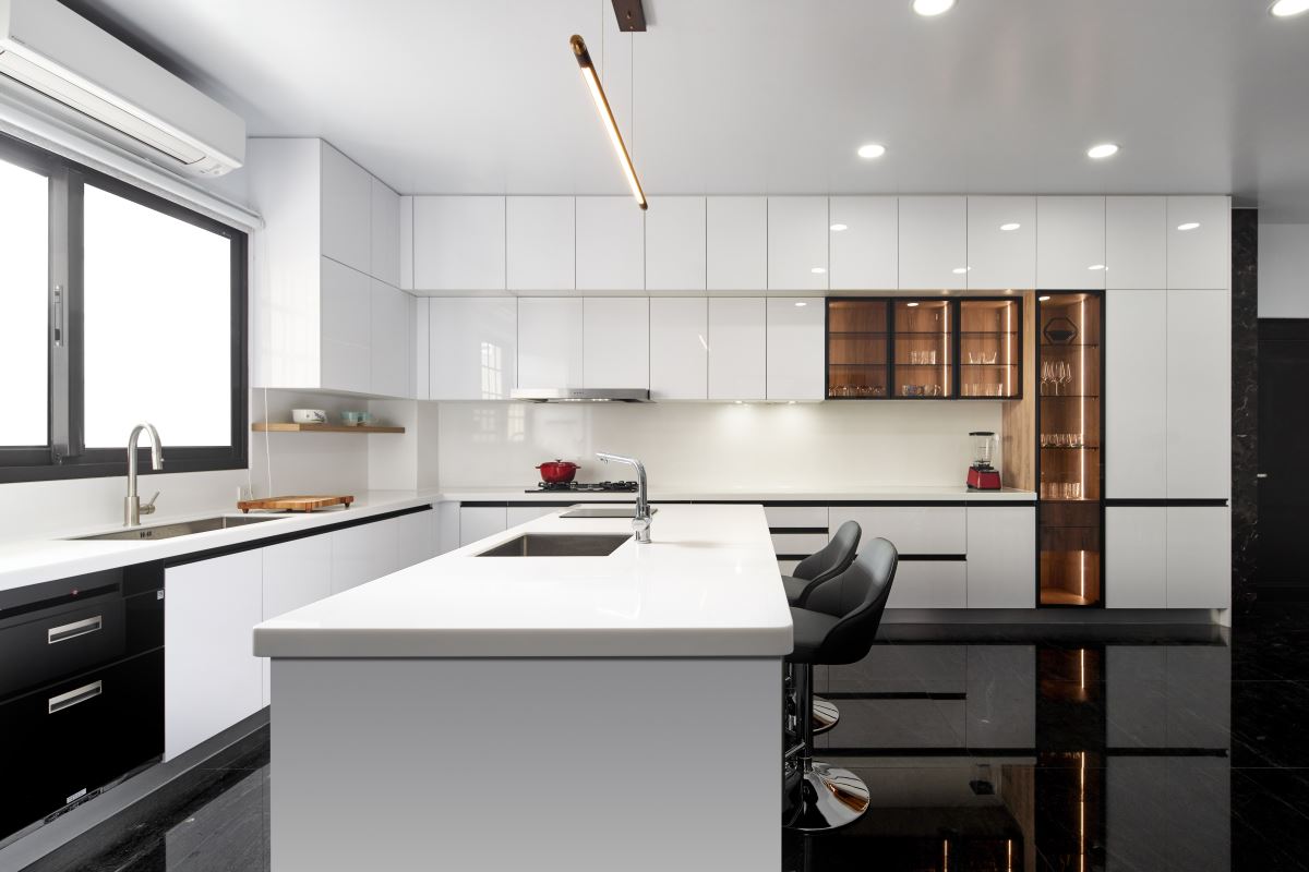 經營苦茶油、製茶事業有成的屋主李小姐,藉著新居重整