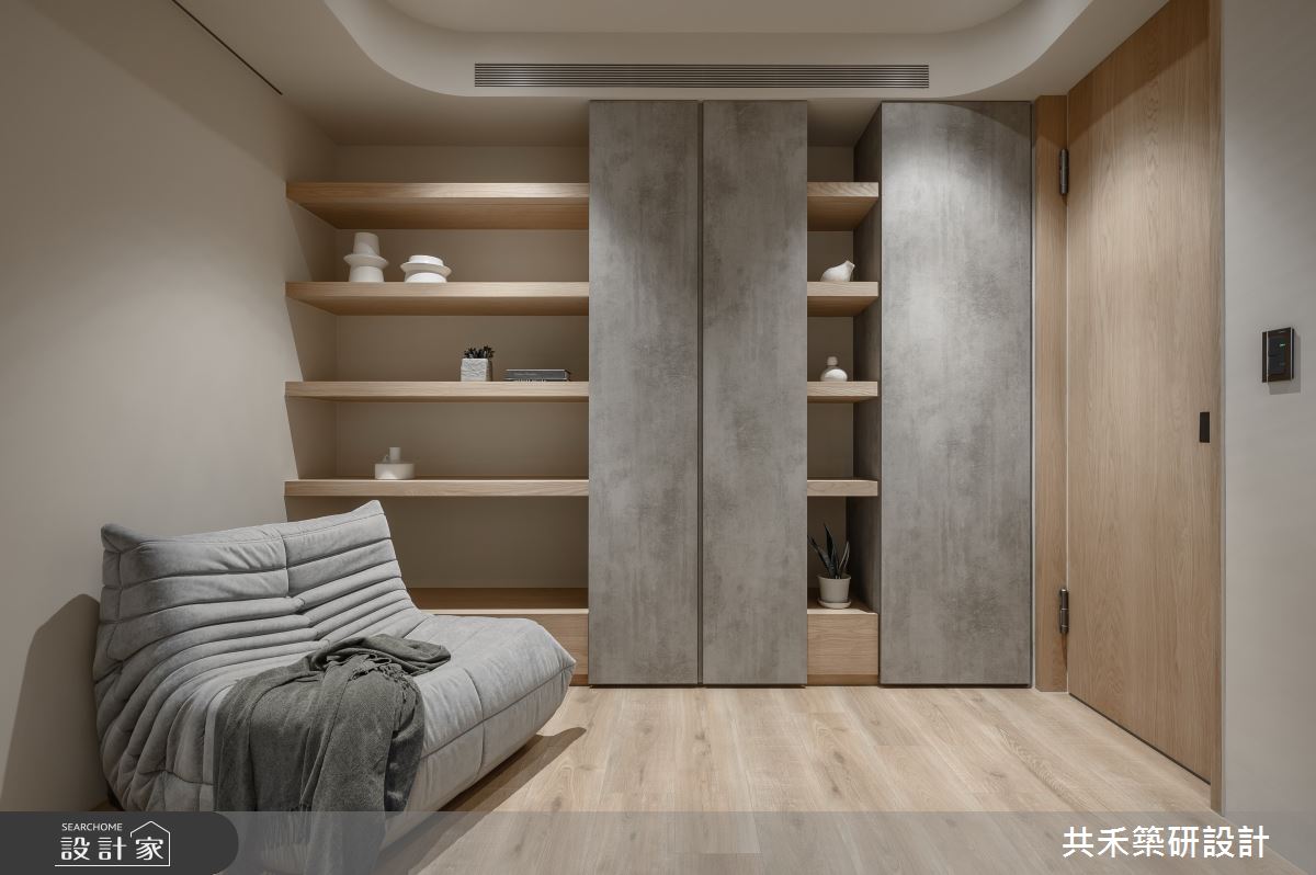 46 坪空間是新婚夫妻的新婚宅，為了打造他們理想中的