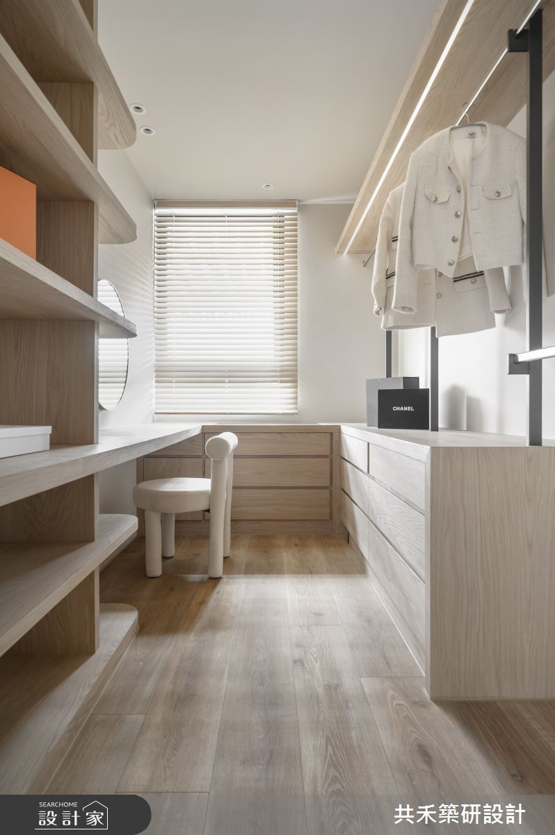 46 坪空間是新婚夫妻的新婚宅，為了打造他們理想中的