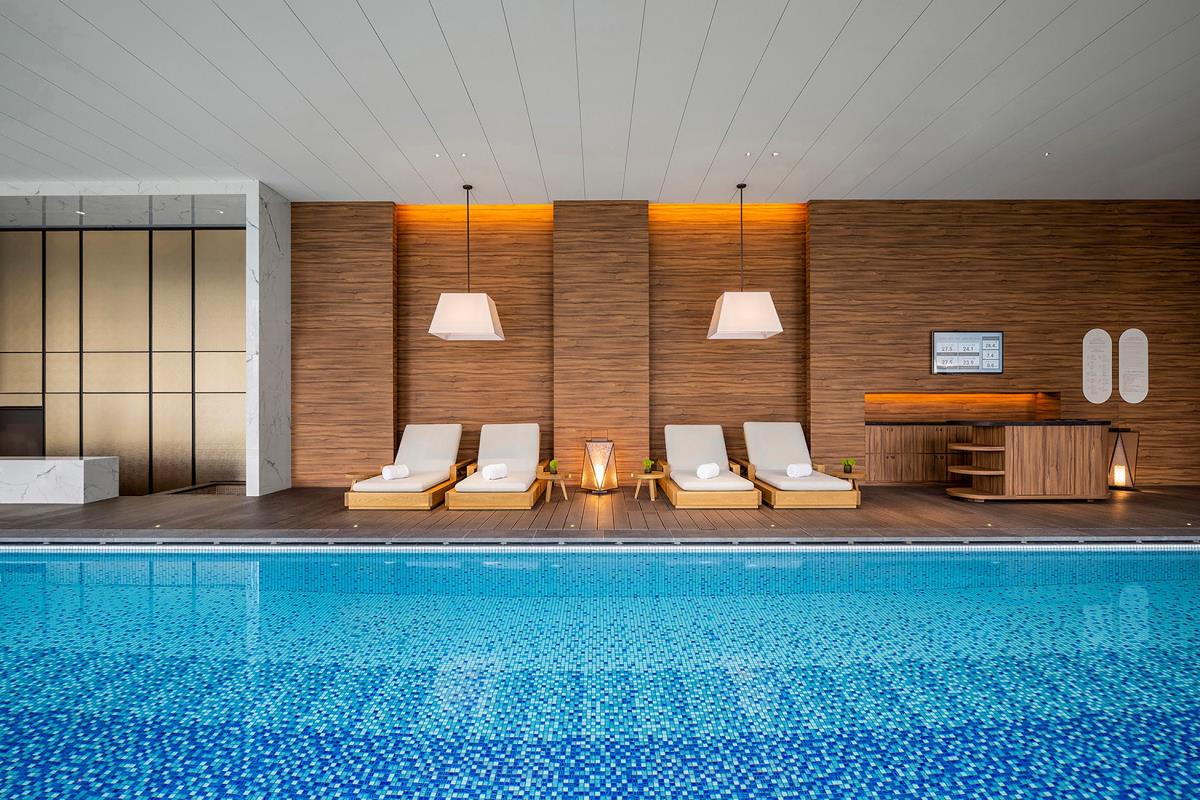 寒居酒店垂直共構飯店寓邸,樓高共24層,1樓至10樓為