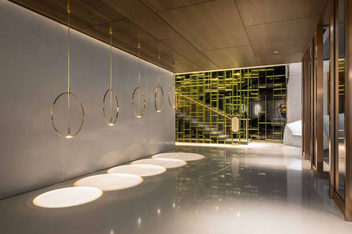 寒居酒店垂直共構飯店寓邸,樓高共24層,1樓至10樓為