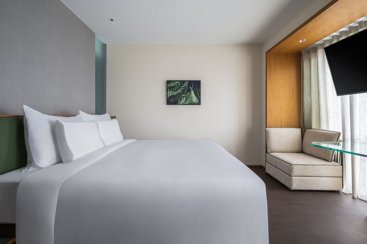 寒居酒店垂直共構飯店寓邸,樓高共24層,1樓至10樓為