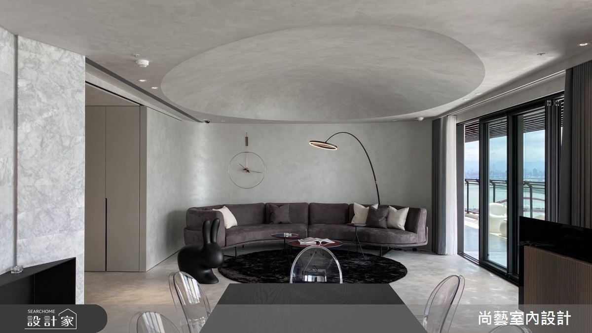位於高樓層的現代風豪宅,最令人驚豔的優勢,便在於能