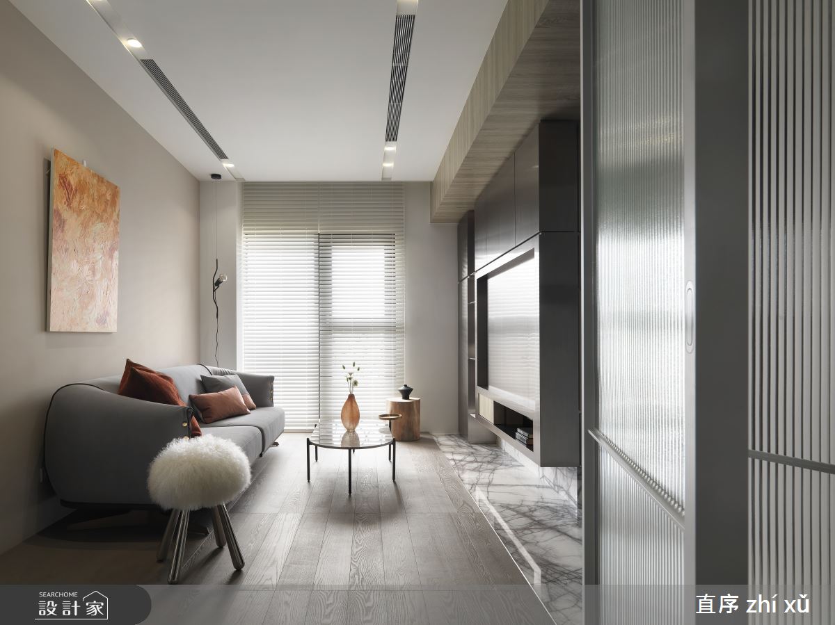 一家三口入住22坪現代宅,屋主希望延續舊有格局,規劃