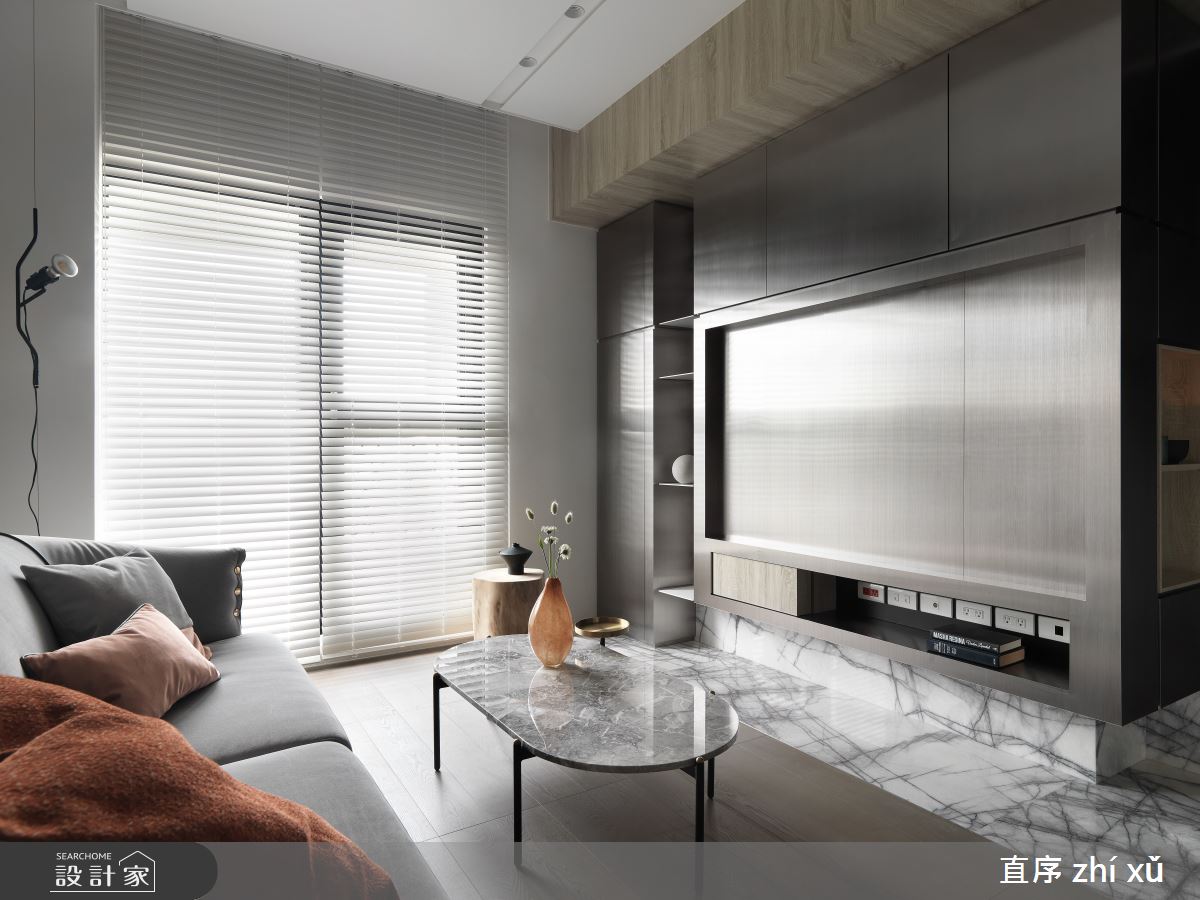 一家三口入住22坪現代宅,屋主希望延續舊有格局,規劃