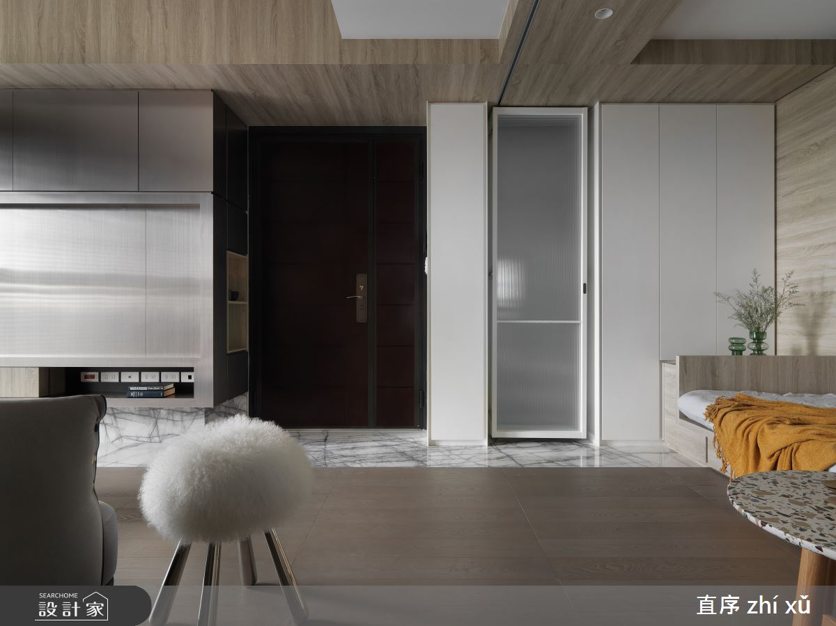 一家三口入住22坪現代宅,屋主希望延續舊有格局,規劃