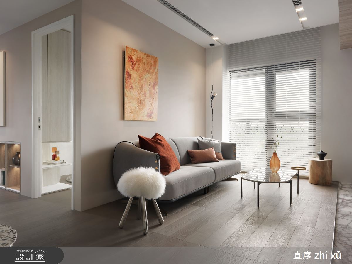 一家三口入住22坪現代宅,屋主希望延續舊有格局,規劃