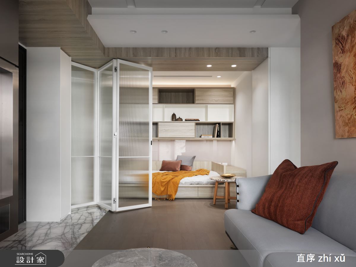 一家三口入住22坪現代宅,屋主希望延續舊有格局,規劃