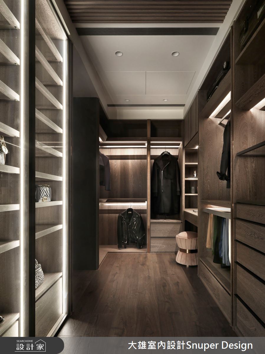 位於金融重鎮40坪的現代風住宅,居住者為1位單身男性