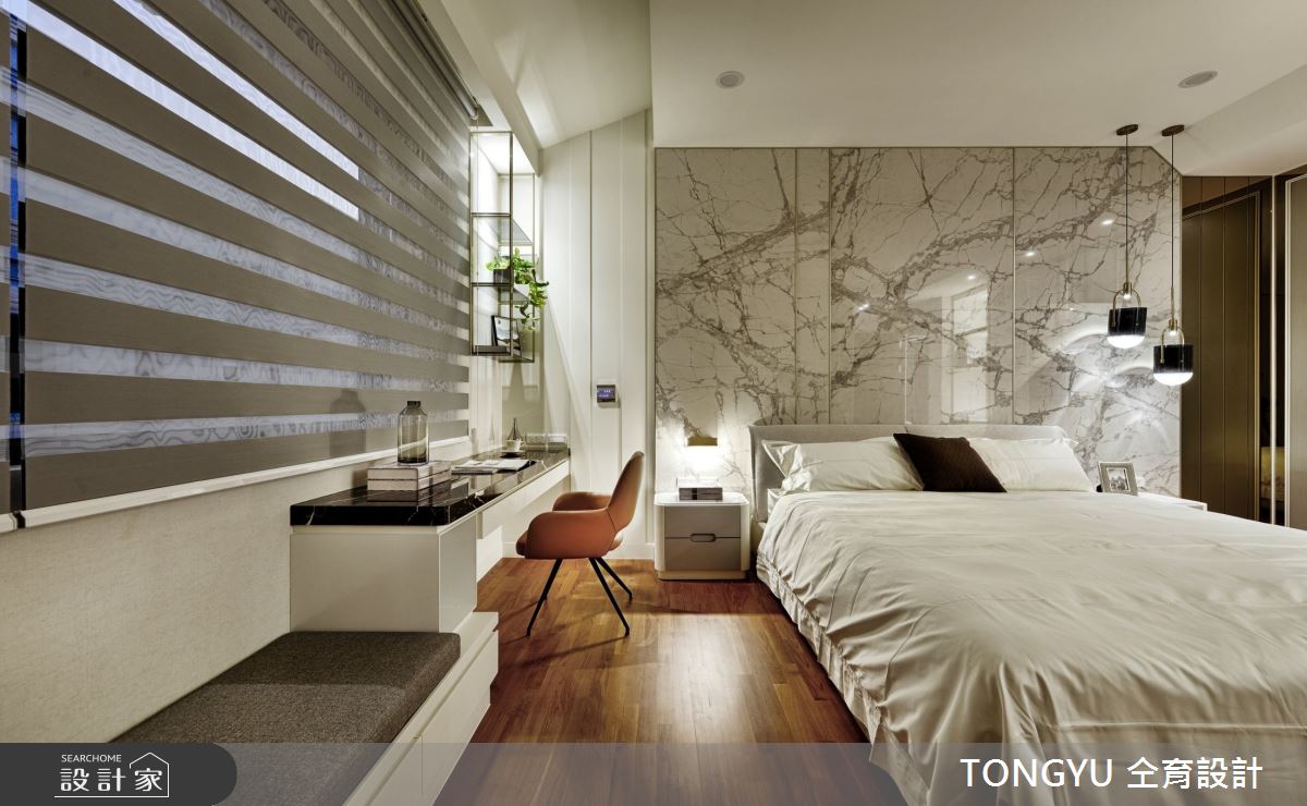 132坪休閒風的透天別墅裡，為三代同堂的幸福居所，透