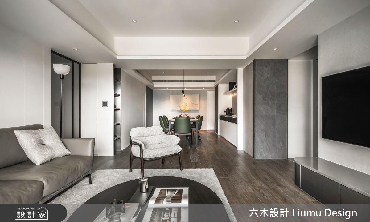 一名單身屋主入住40坪中古屋,原先屋況面臨格局破碎、