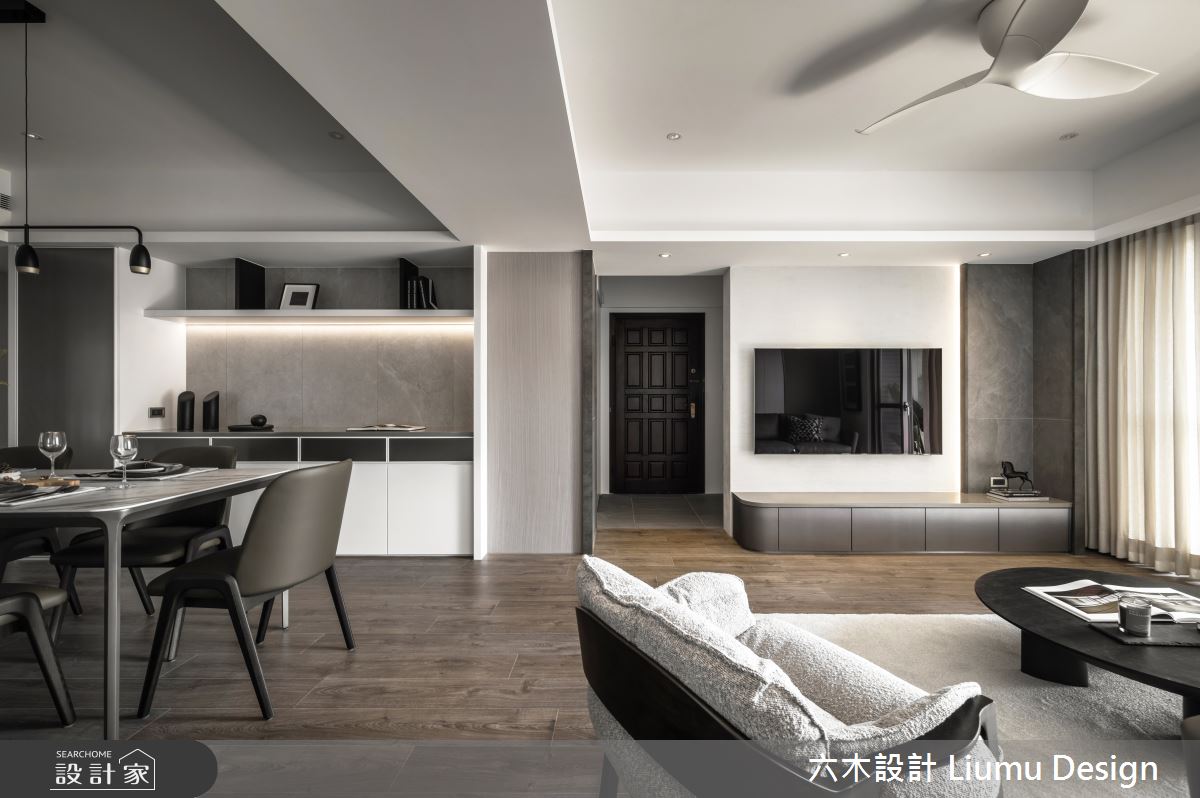 一名單身屋主入住40坪中古屋,原先屋況面臨格局破碎、