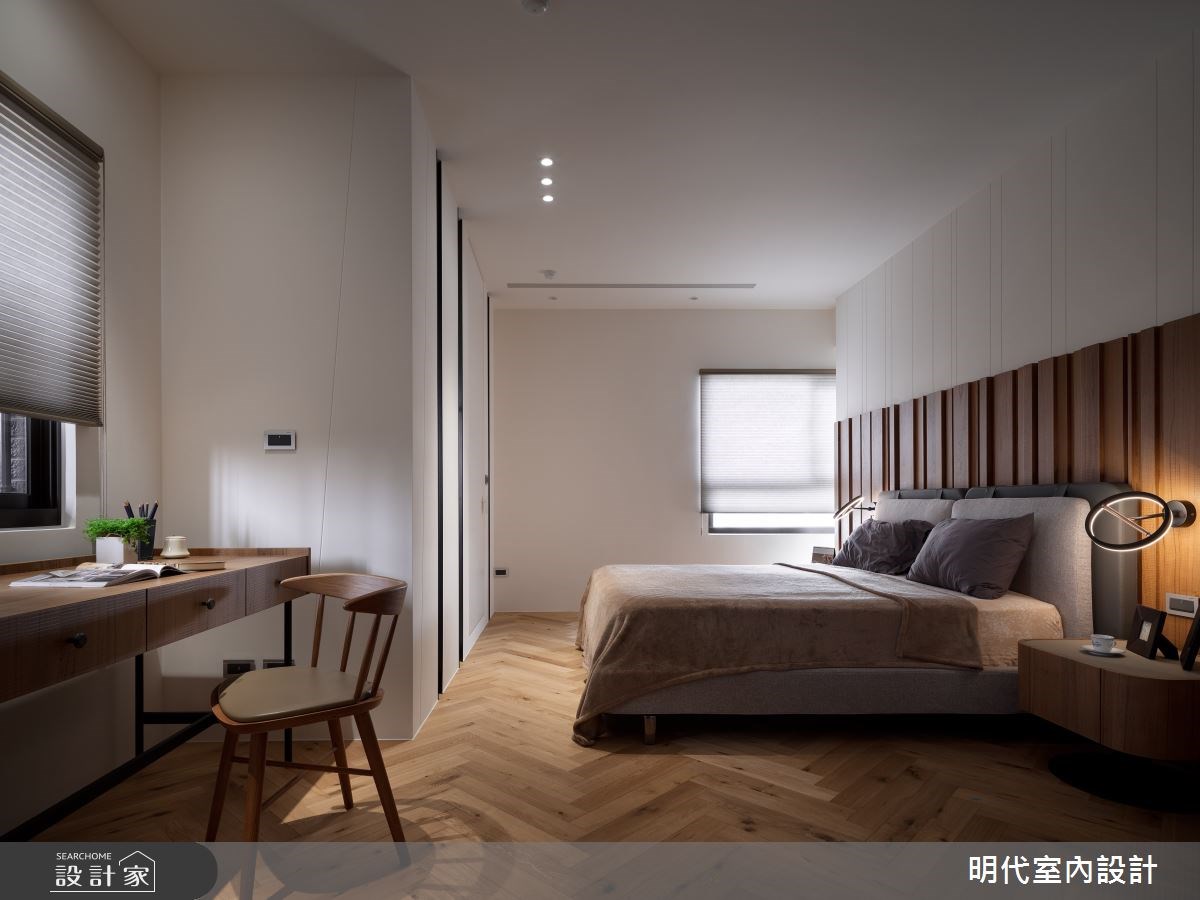 玄關以訂製的牆面宛如宇宙星河,背光穿透綻放熠熠星光