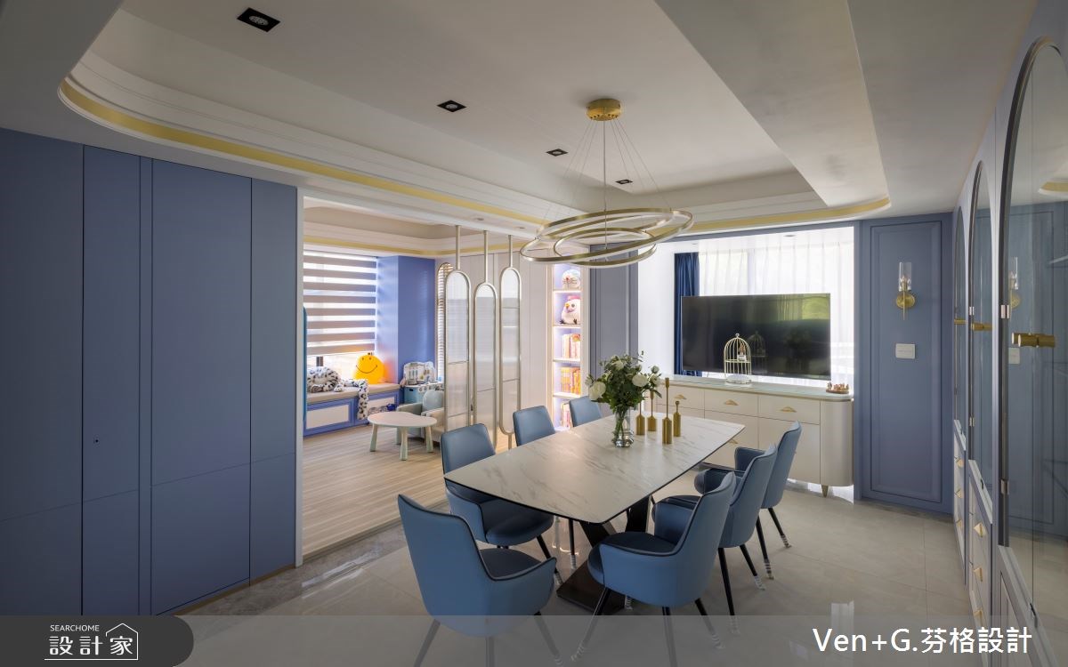 從事科技自營商的屋主,十分著迷於新型科技產品,對於