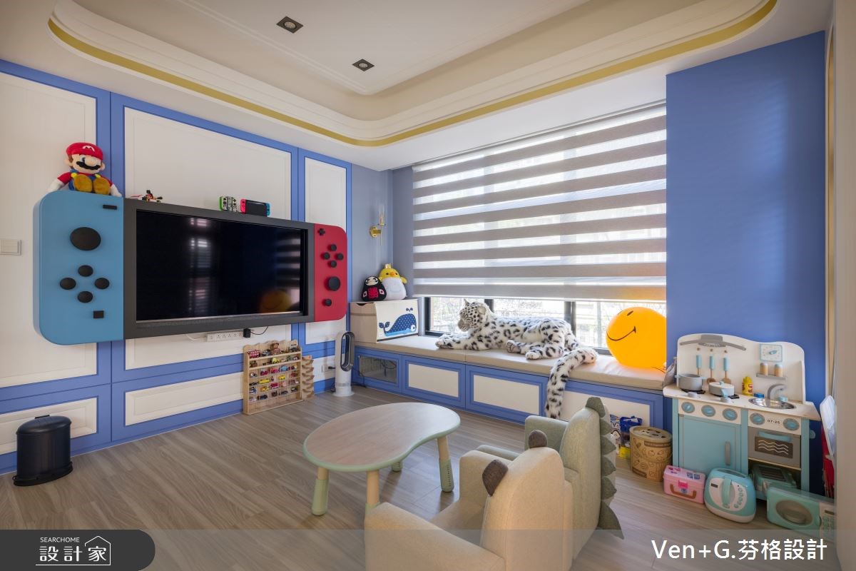 從事科技自營商的屋主,十分著迷於新型科技產品,對於