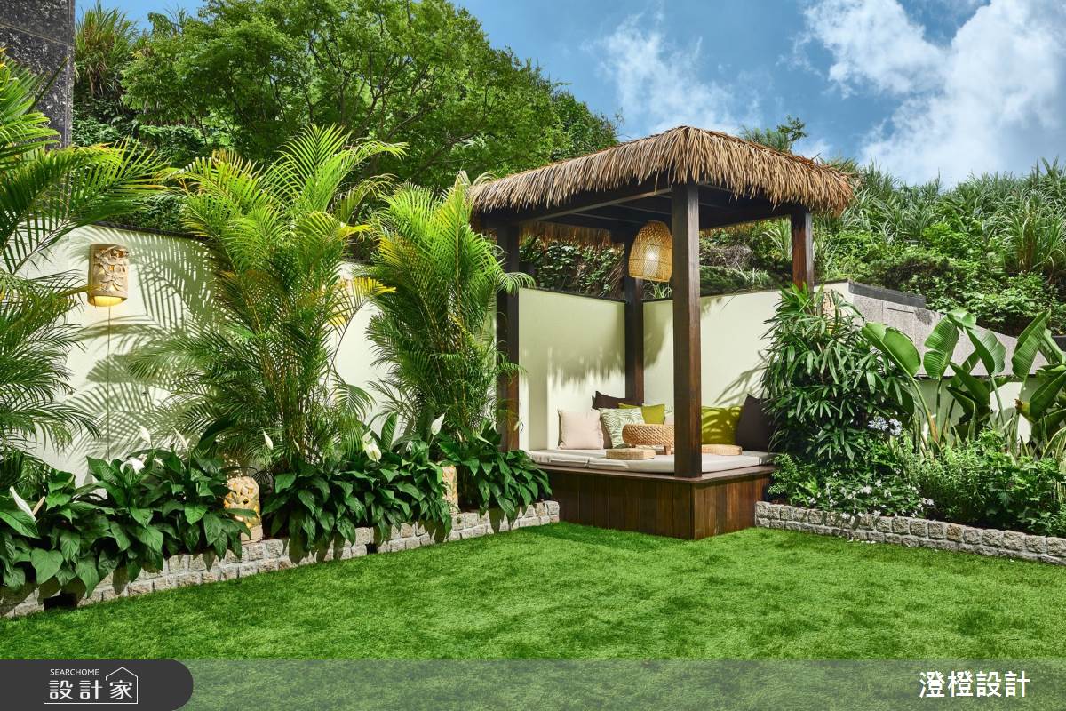 65坪毛胚屋，經過許多時間淬鍊成令人嚮往的度假宅，大