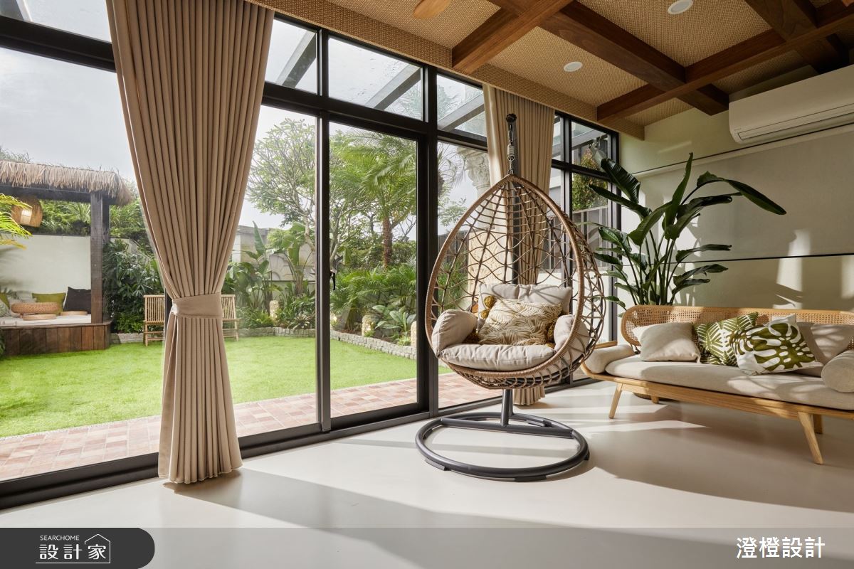 65坪毛胚屋，經過許多時間淬鍊成令人嚮往的度假宅，大