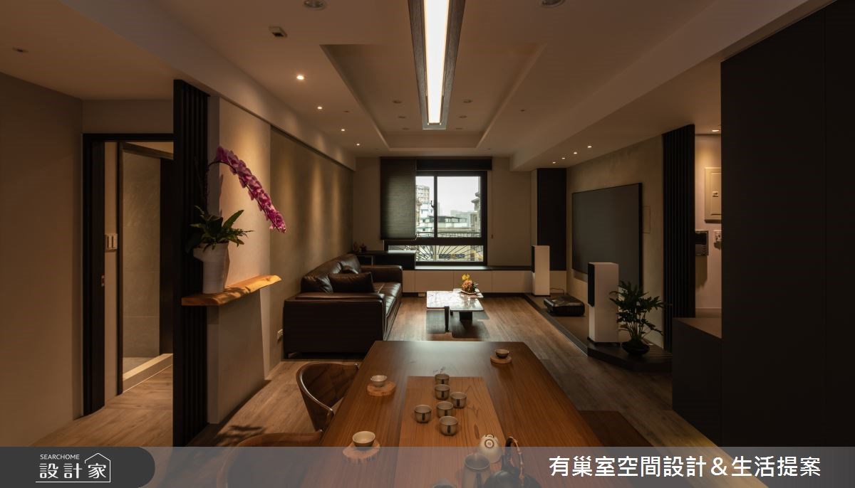 不落俗套的人文禪風,能為空間帶來寧靜樸實的感受!這