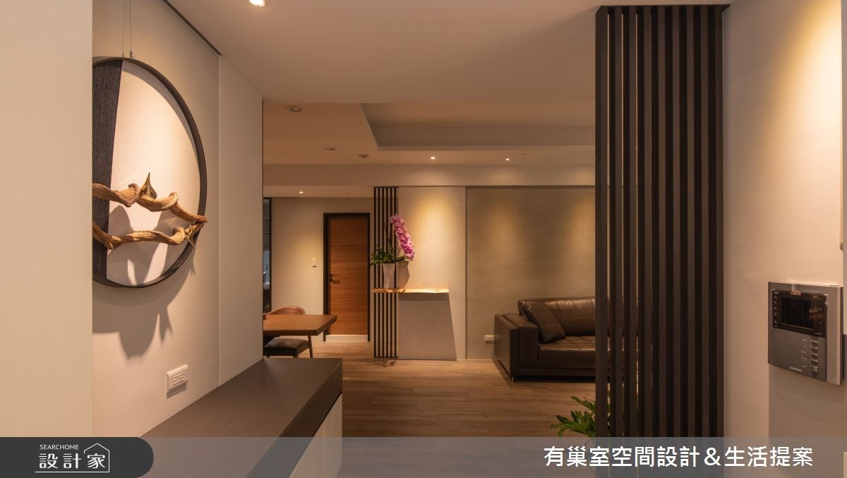 不落俗套的人文禪風,能為空間帶來寧靜樸實的感受!這