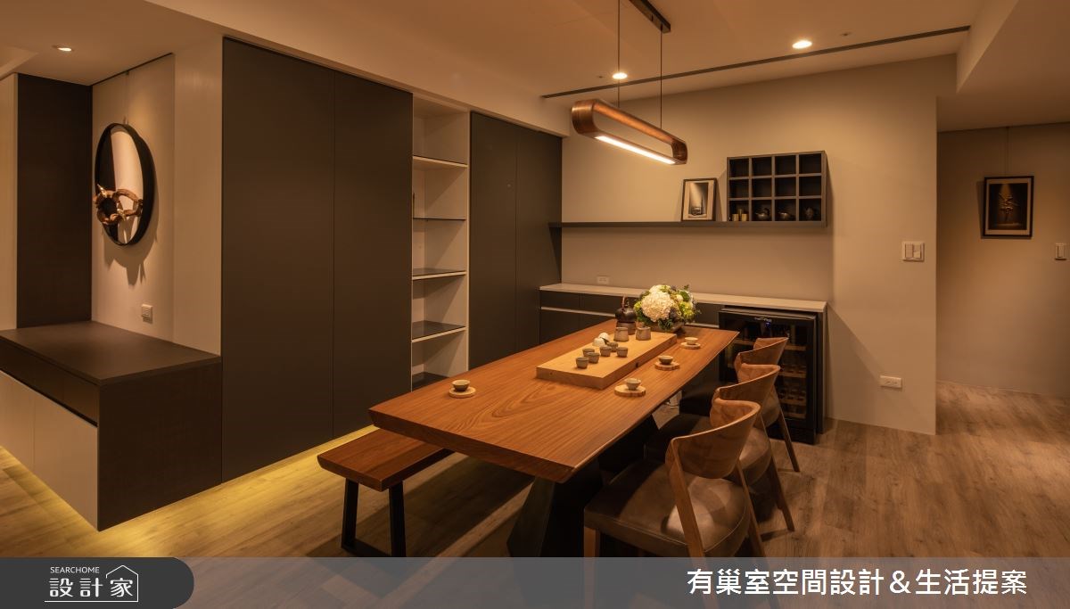 不落俗套的人文禪風,能為空間帶來寧靜樸實的感受!這