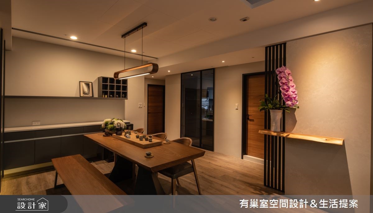 不落俗套的人文禪風,能為空間帶來寧靜樸實的感受!這