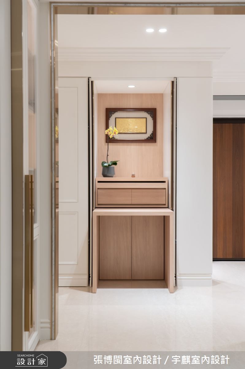 此案為58坪四房美式風家屋，入住一家三口，以純白色系