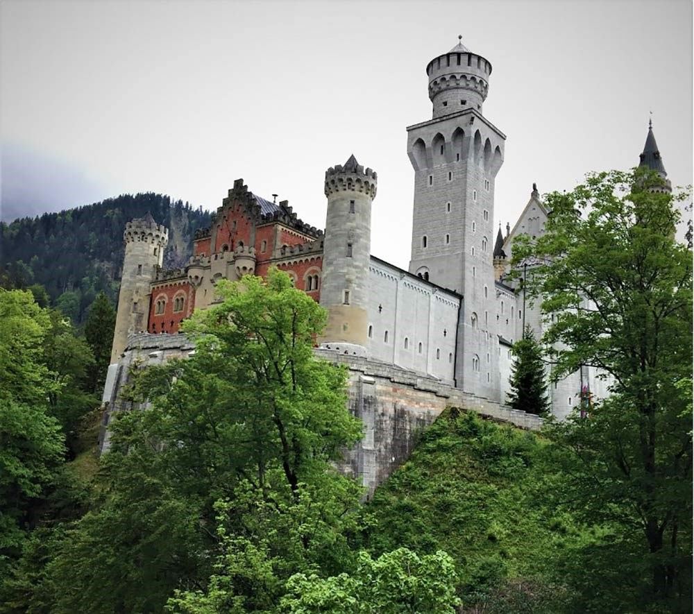 德國-新天鵝堡。