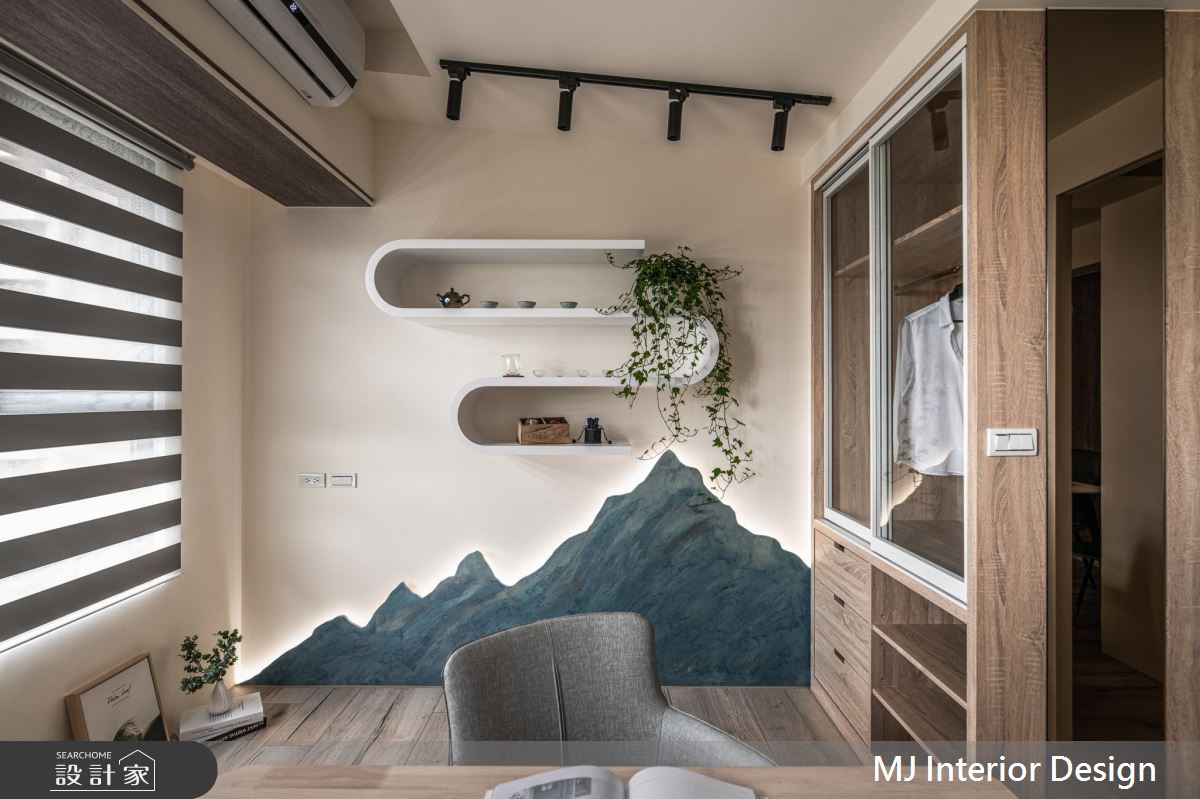 23 坪退休宅為了滿足屋主對空間的美好想像，銘家室內