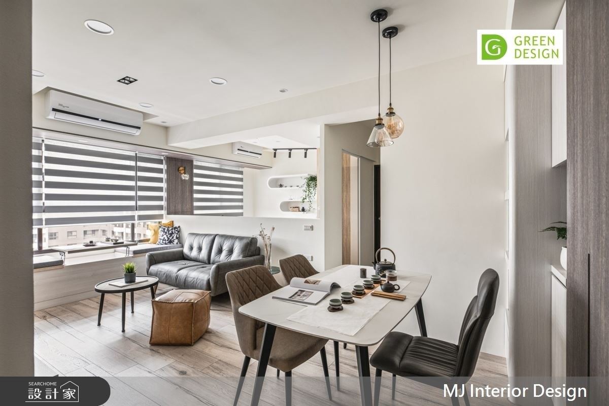 23 坪退休宅為了滿足屋主對空間的美好想像，銘家室內