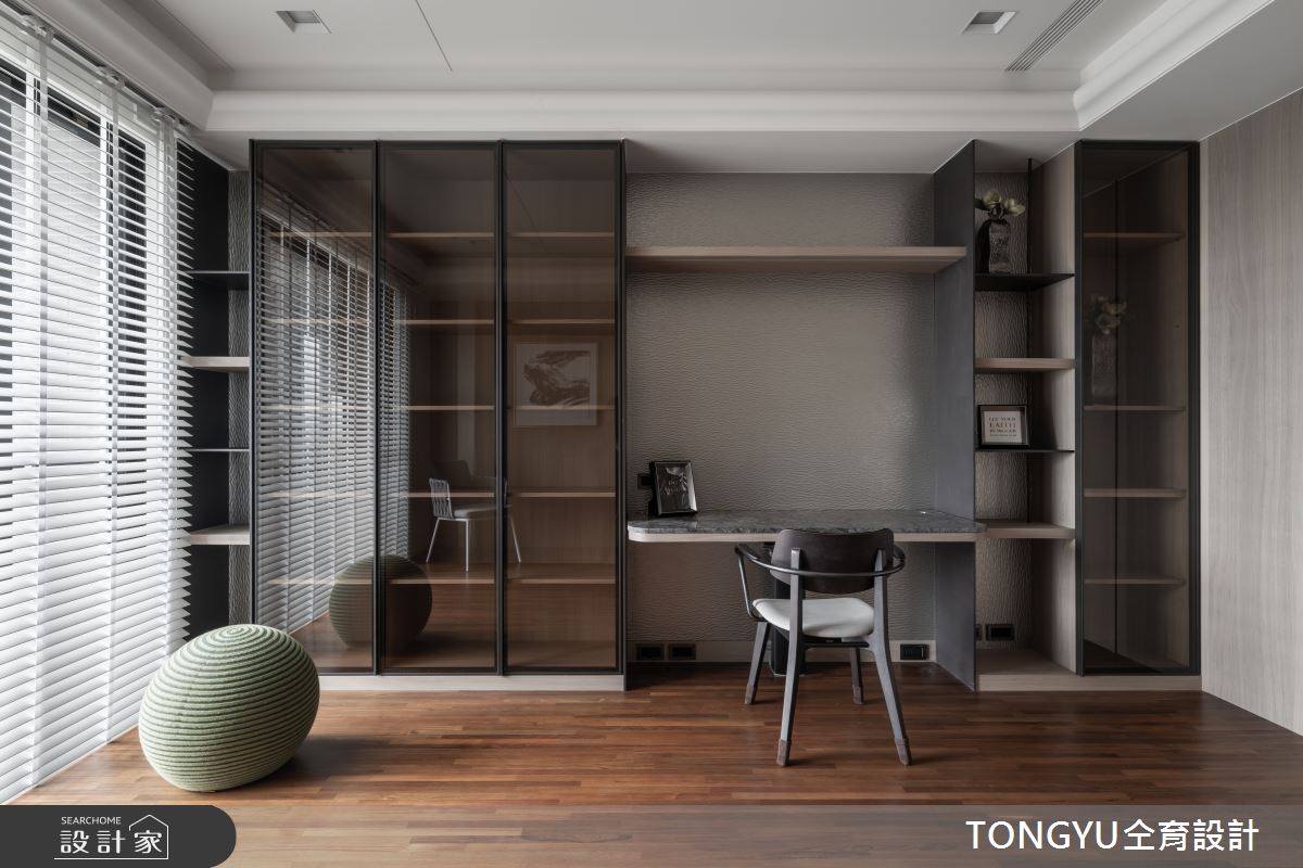 113 坪現代風百坪豪宅設計中,仝育設計團隊以療癒身