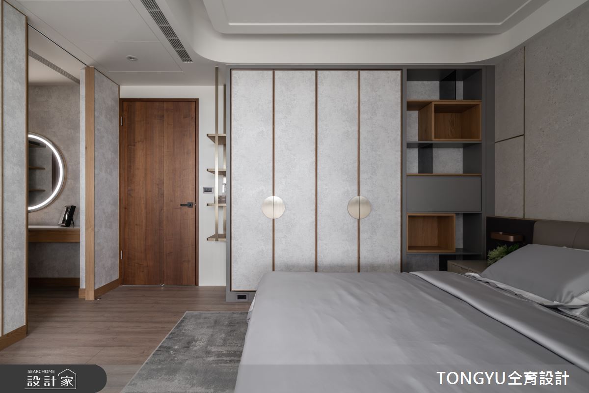 113 坪現代風百坪豪宅設計中,仝育設計團隊以療癒身