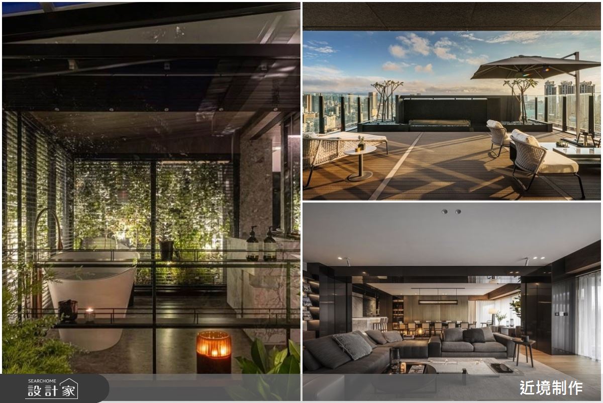 自然委身於城市的角落,擇址於城市,與自然的對話儼然