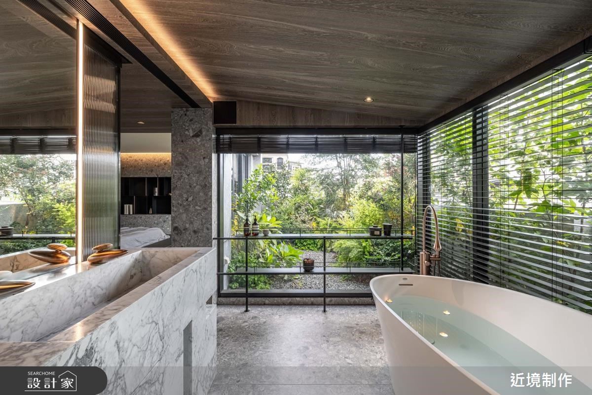 自然委身於城市的角落,擇址於城市,與自然的對話儼然