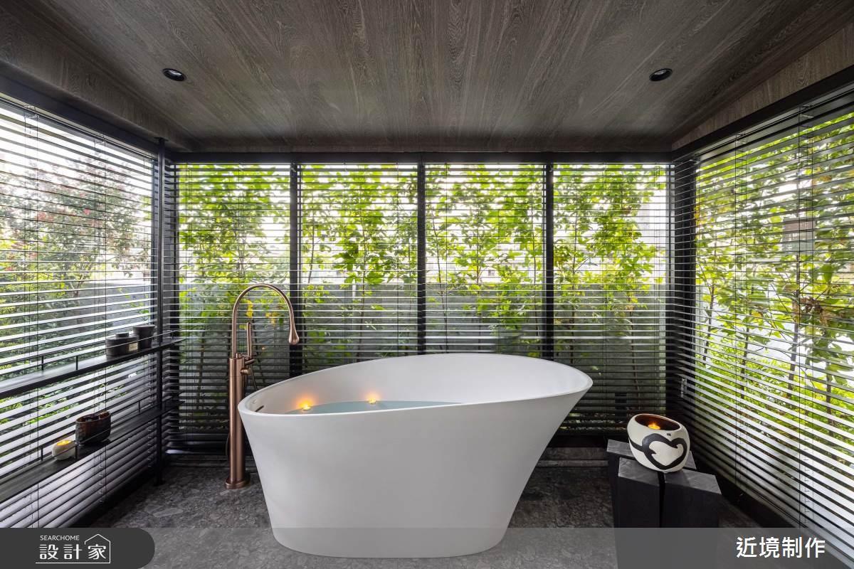 自然委身於城市的角落,擇址於城市,與自然的對話儼然