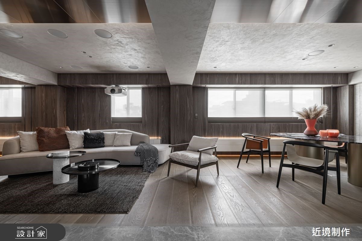 自然委身於城市的角落,擇址於城市,與自然的對話儼然