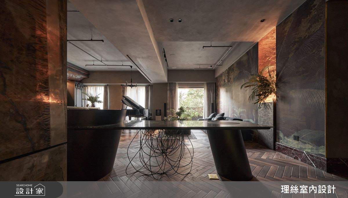 46坪中古屋從毛胚開始改造,取自法國哲學家在空間詩學