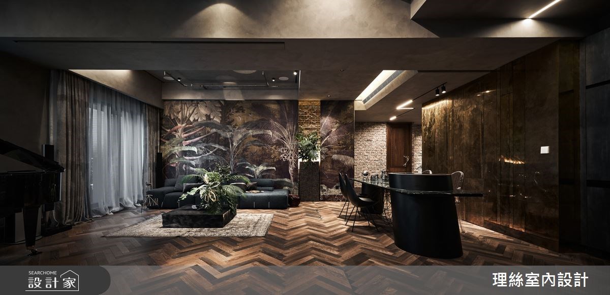 46坪中古屋從毛胚開始改造,取自法國哲學家在空間詩學