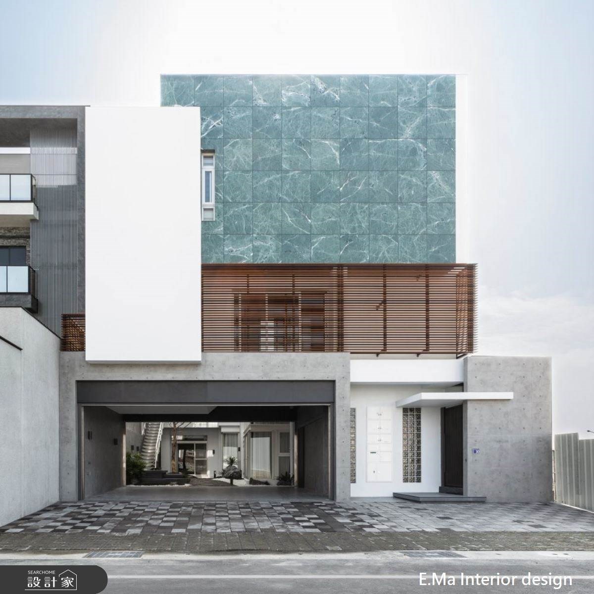 自地自建費用參考案例:現代家庭別墅01