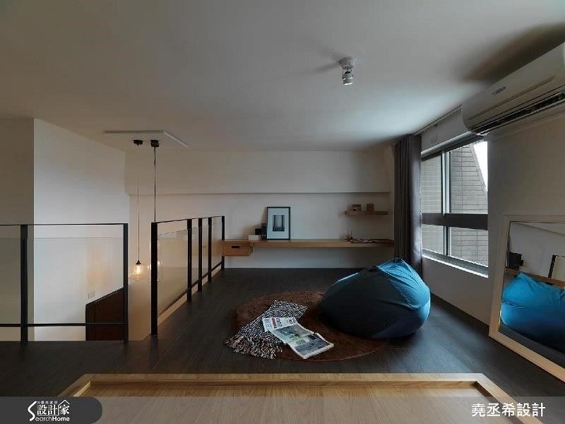 夾層屋設計秘訣-玻璃隔間降低壓迫感01