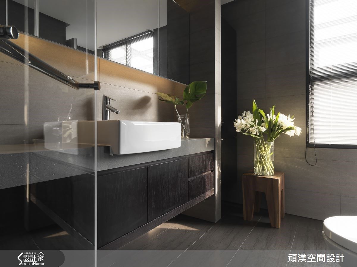 北歐風浴室設計tips-自然綠植02