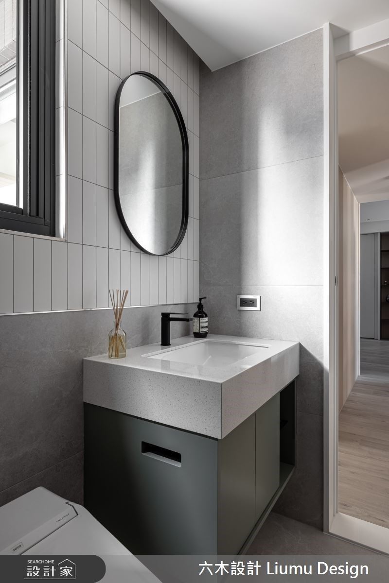 北歐風浴室設計tips-消光金屬03