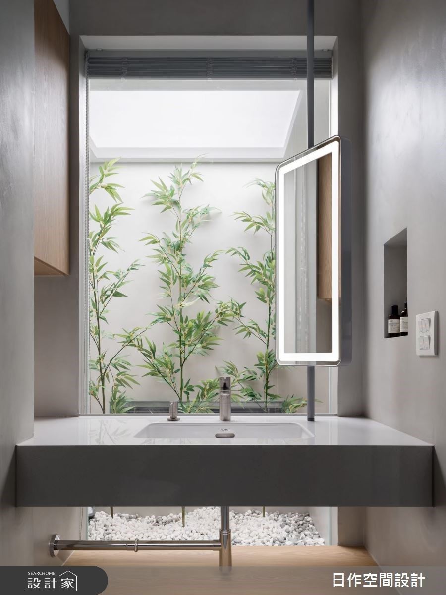 北歐風浴室設計tips-明亮光線