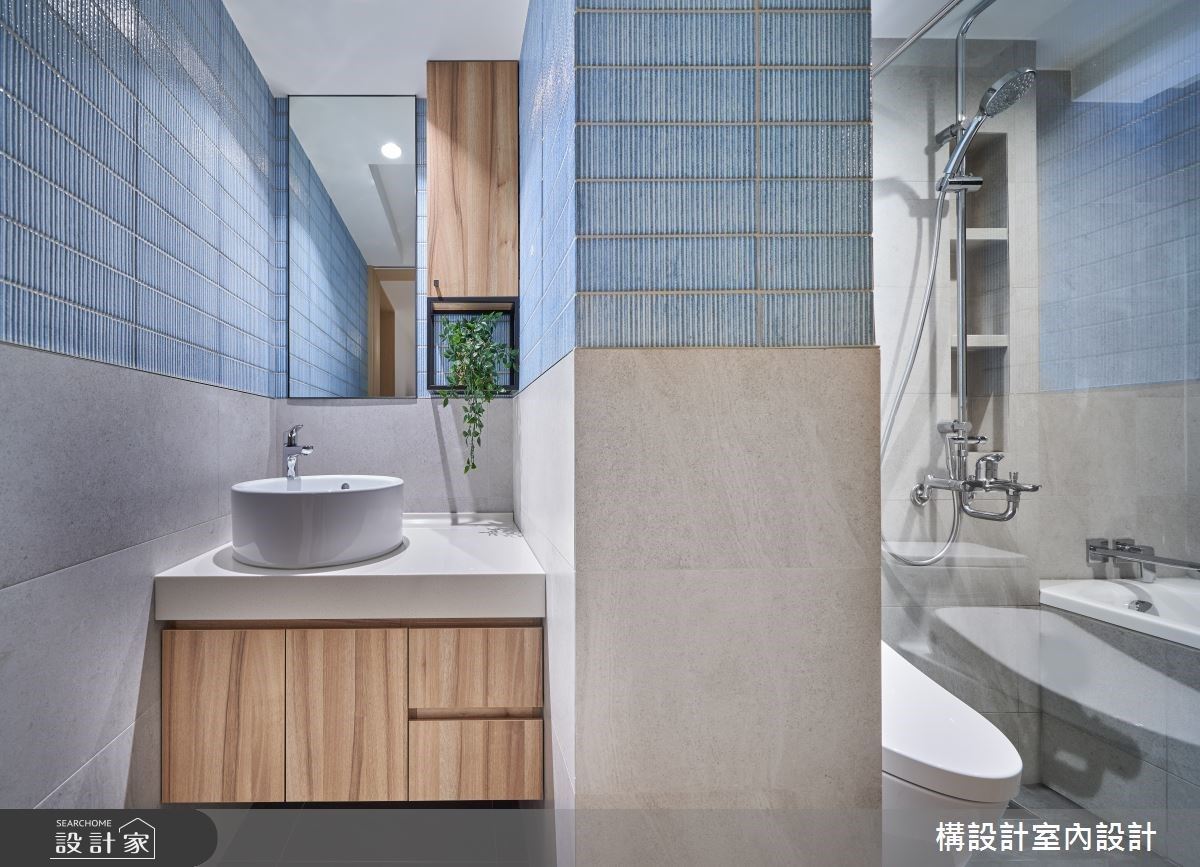 北歐風浴室設計tips-簡約色彩01