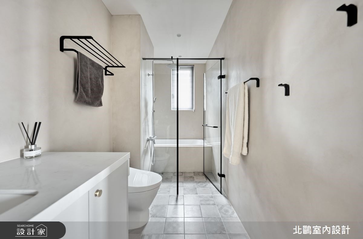 北歐風浴室設計tips-塗料