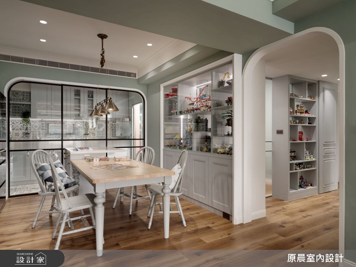 玻璃門面設計案例-廚房玻璃拉門01